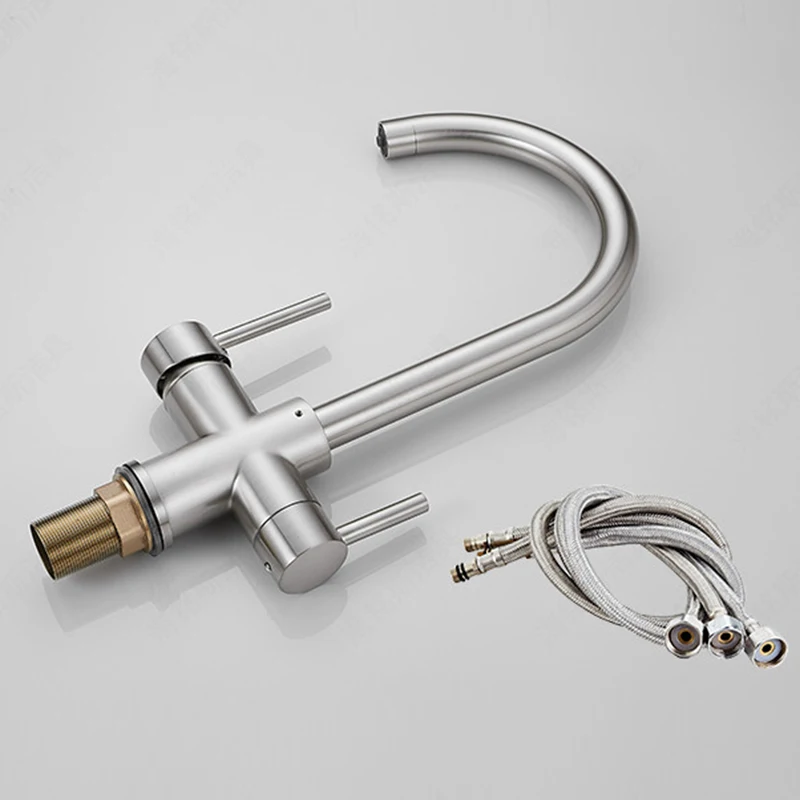 Фильтр для кухни кран питьевой воды крепление на палубе черный смеситель поворот