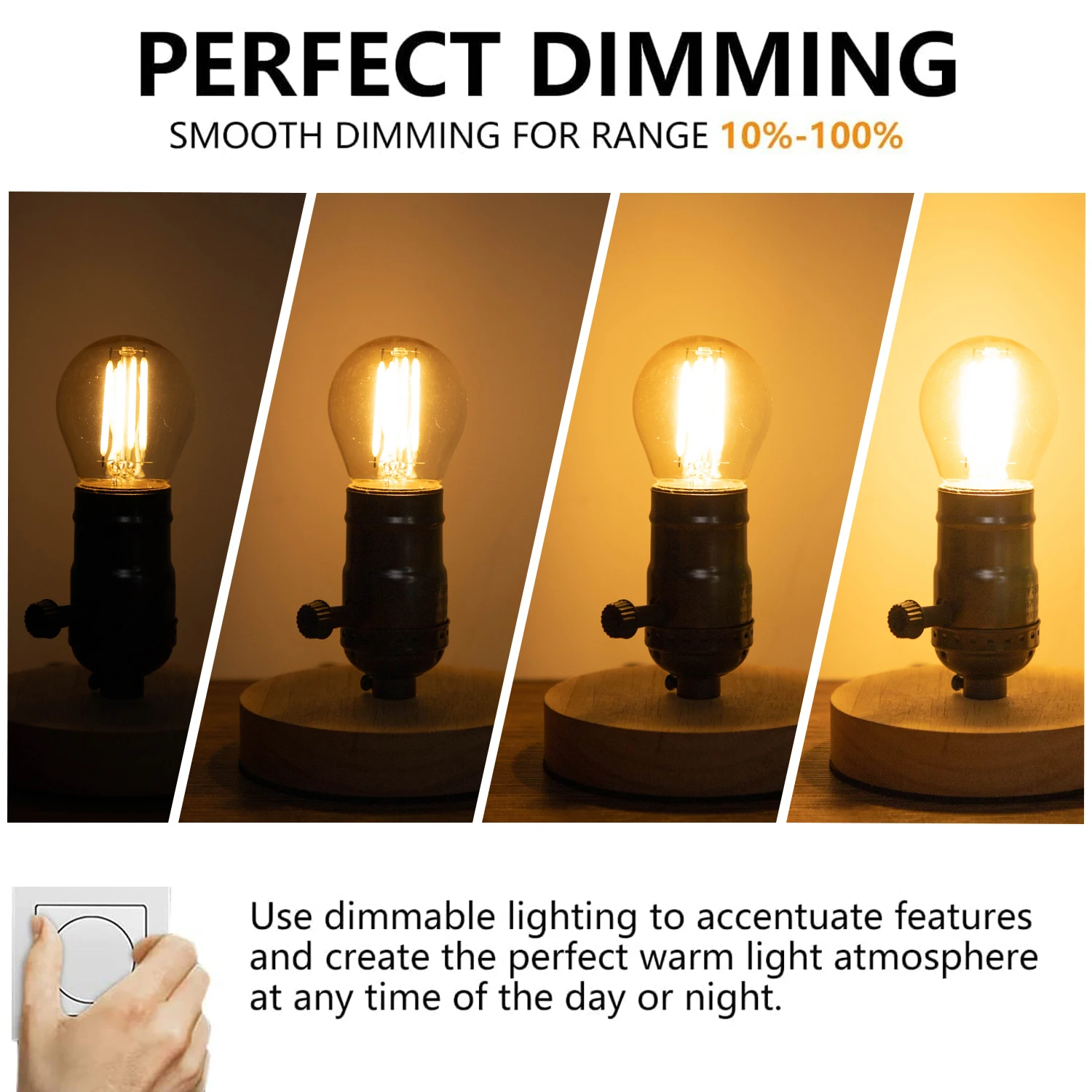 G45 4w Круглые Светодиодные Лампы Дневного Света С Янтарным Стеклом E27 Винтовым