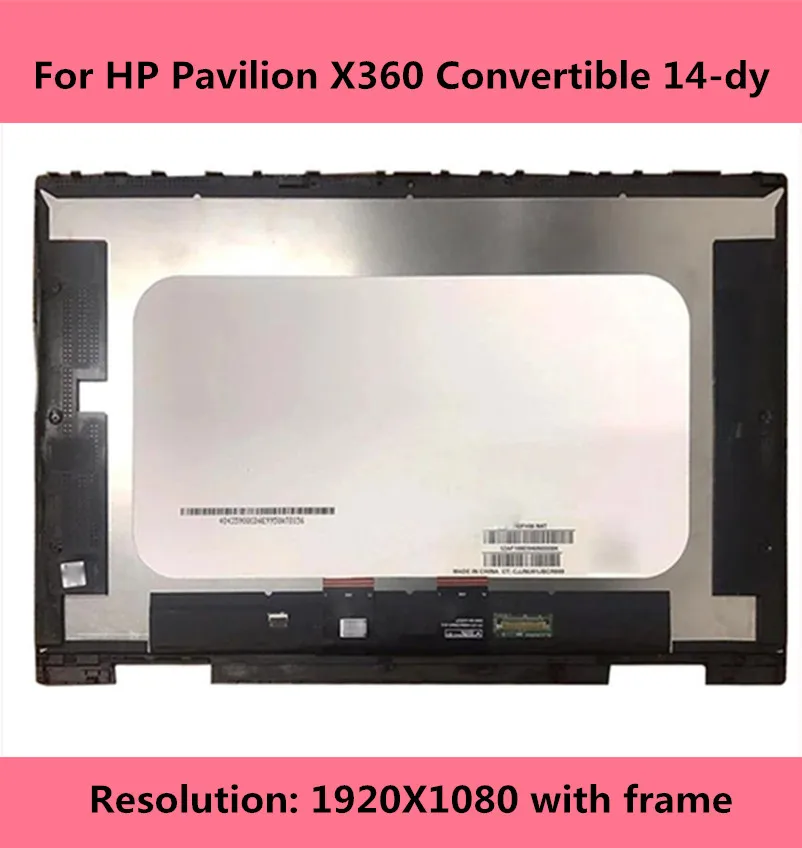 14-дюймовый ЖК-дисплей для HP Pavilion X360 Convertible 14-dy 14m-by фоторамка замены 1920x1080 - купить