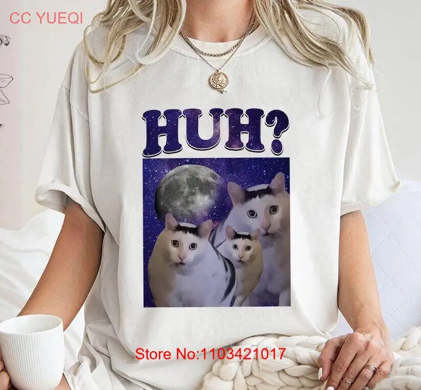 Футболка с котом хах мемом трендовая футболка унисекс уникальная рубашка