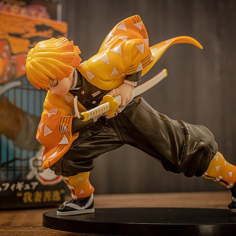 

15 см Bandai рассекающий демонов агатсума зенитсу экшн-фигурка Боевая стойка аниме модель украшения игрушки для детей