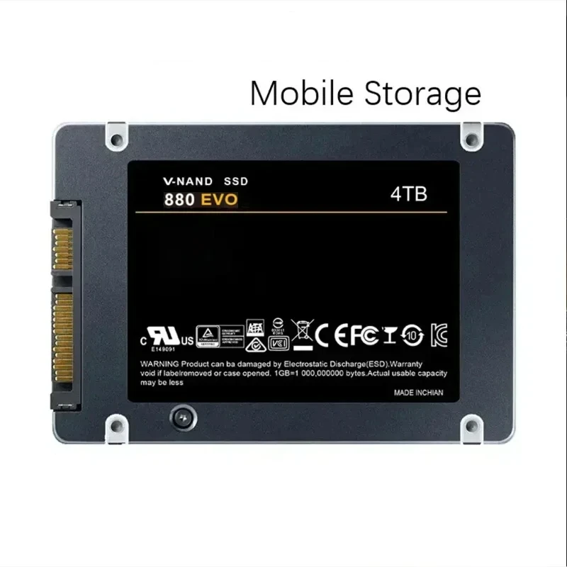 Новый твердотельный диск Lenovo SSD 880 EVO 1 ТБ 2 ТБ 4 ТБ, жесткий диск SATA 3,0 MLC 2,5 дюйма для ноутбука, настольного ПК PS4 PS5 (art.: 3920ca5c7bb06) - 3920ca5c7bb06