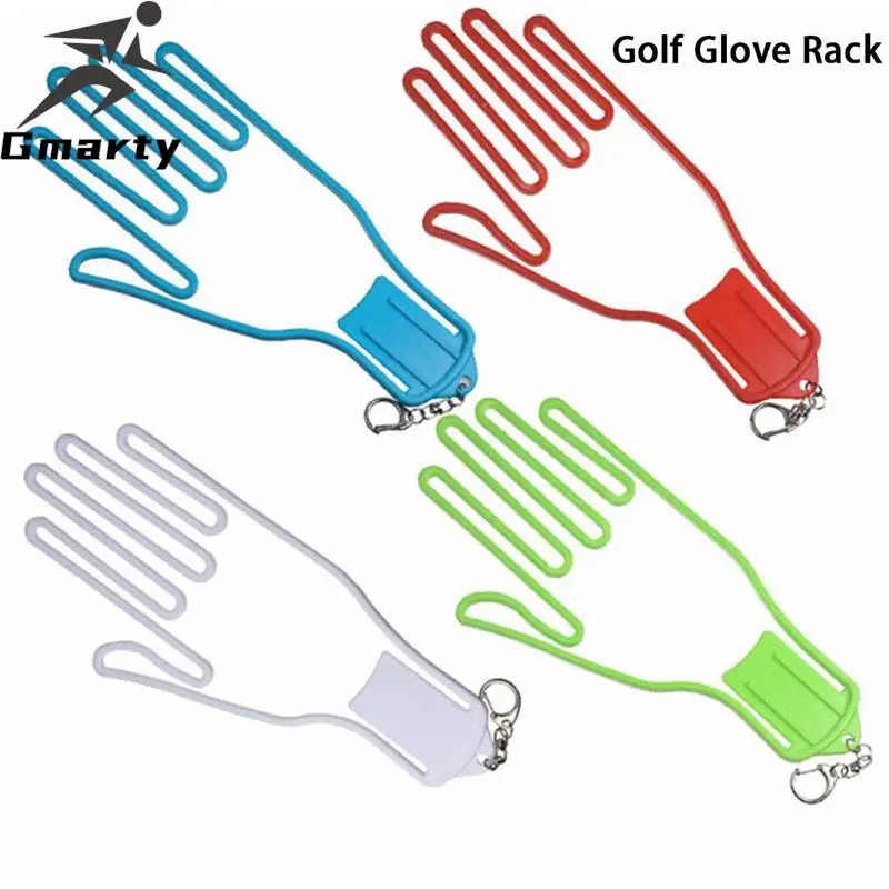 

Golf Gloves Stretcher Golfer Tool Gear Plastic Golf Gloves Holder Rack Dryer Hanger Stretcher with strap