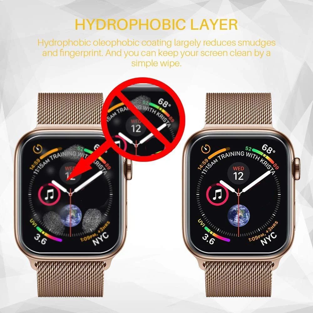 Watch case cover For Apple Watch 6 SE 5 4 3 case 42mm 38mm Screen Protector Clear Full for iWatch 4 Series 6 5 1/2/3/4 40mm 44mm