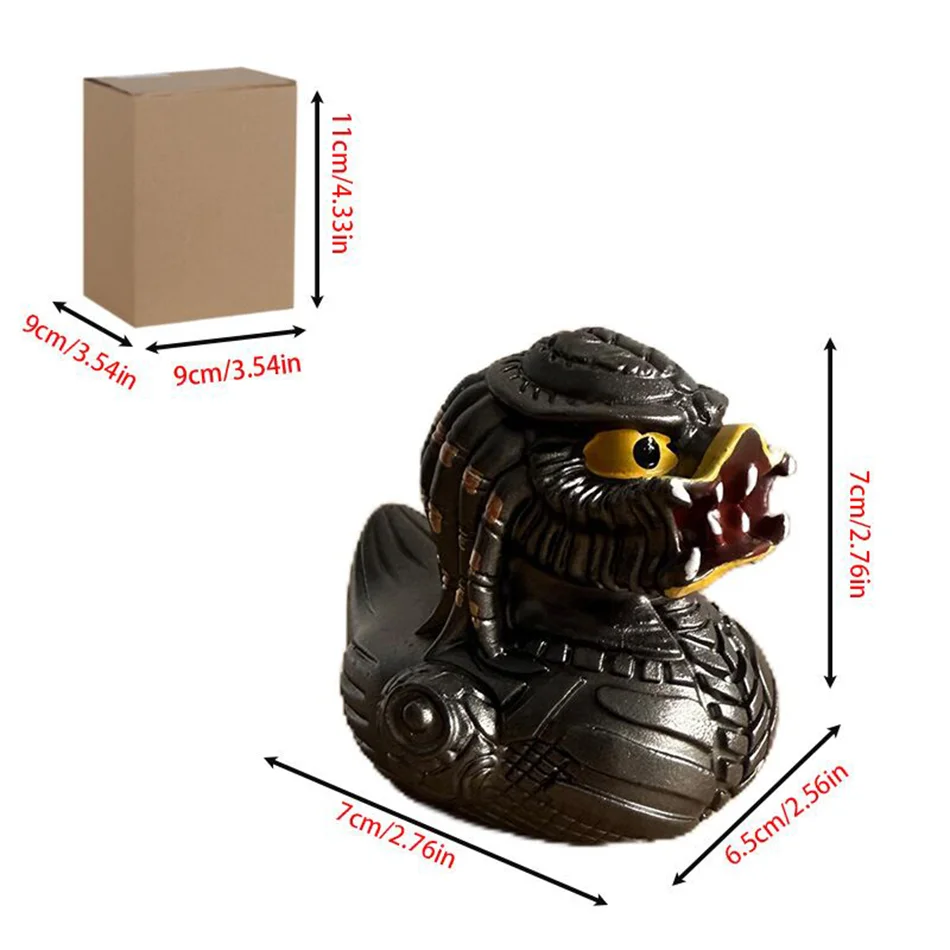 

Декоративная Статуэтка Инопланетной Утки Из Смолы, Украшение Для Стола, Забавный Подарок, Тематика Животных