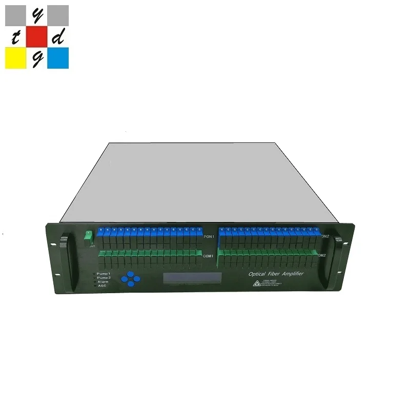 

TOP Power fiber amplifier EDFA 64 ports 20dbm with WDM