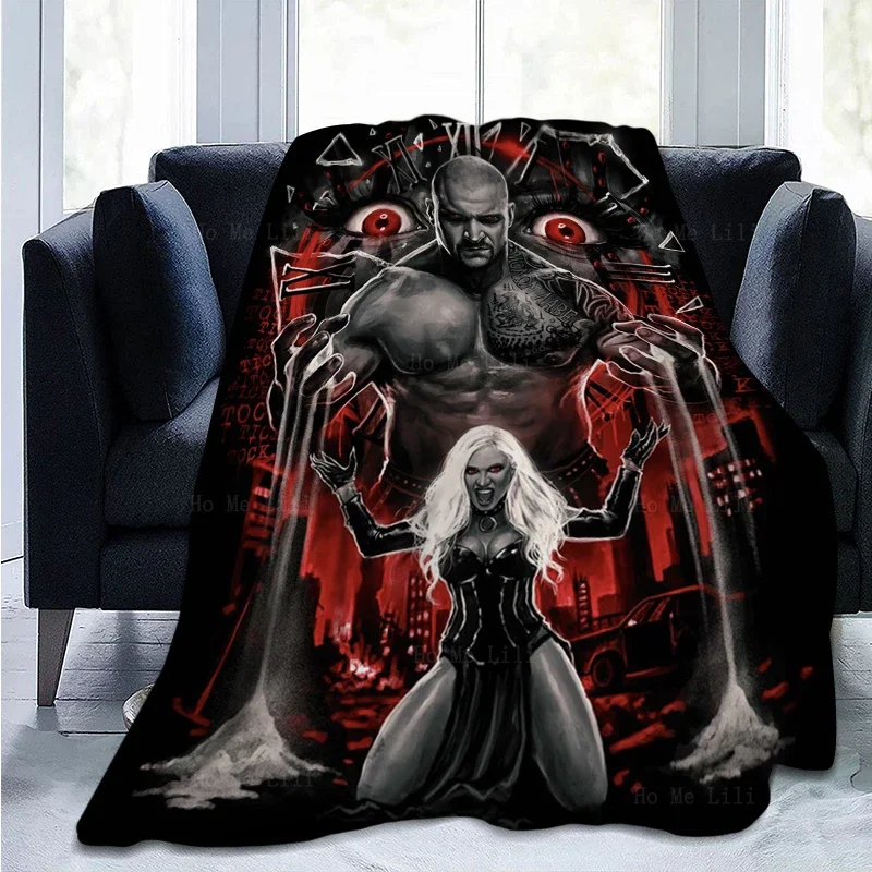 Фланелевое Одеяло с демоном дьявол и Алексом блиссом из фильма Возвращение живых