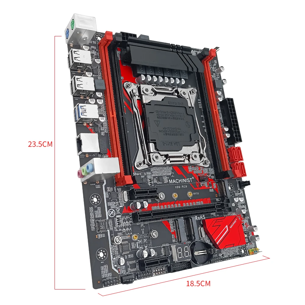 MACHINIST X99 комплект материнской платы с процессором Xeon E5 2670 V3 32G(2*16) DDR4 ECC RAM LGA 2011-3 M.2 NVME