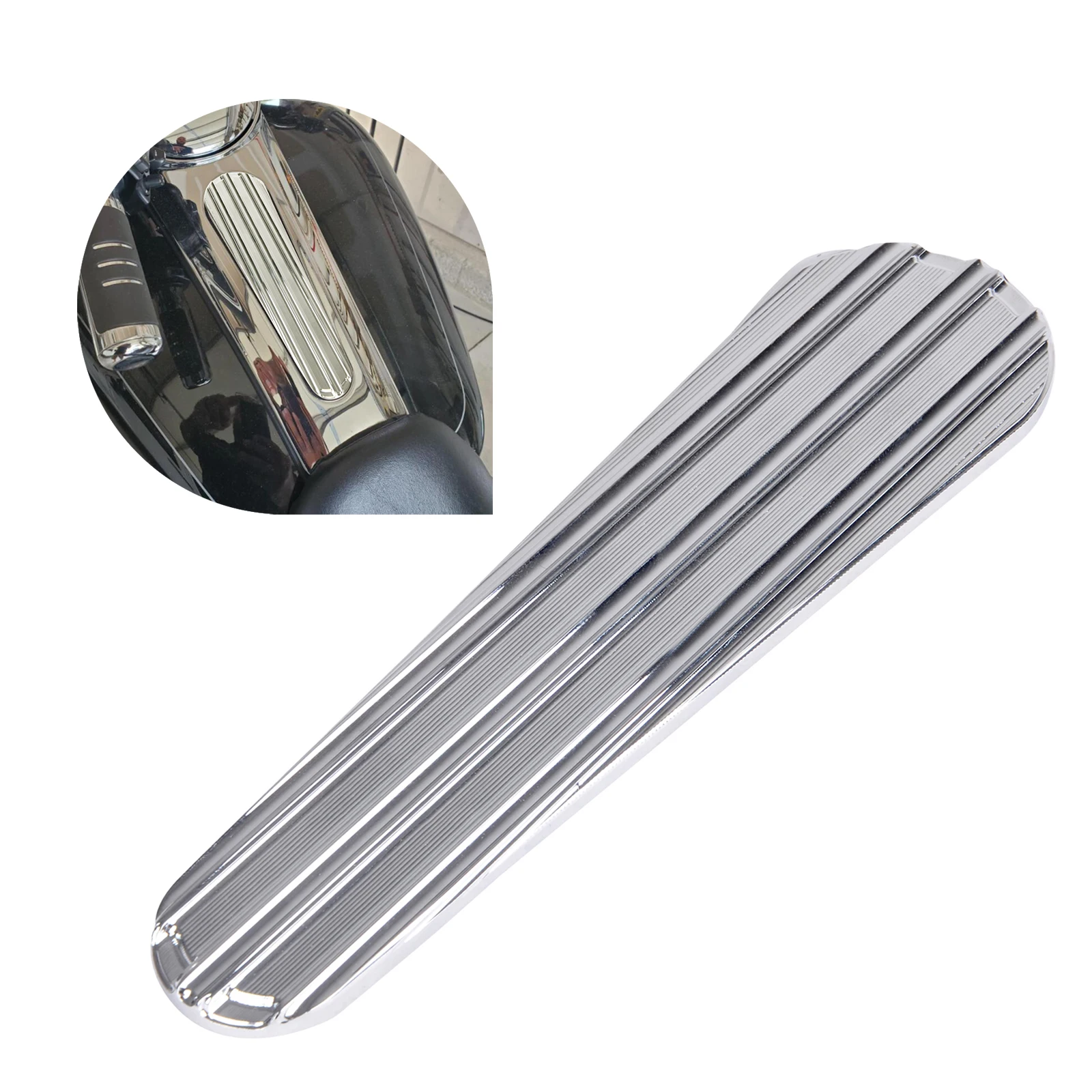 

Fuel Tank Cover Dash Insert Cover Cap For Harley Touring Road Street Glide Road Glide FLTRX FLHX 2008-2018