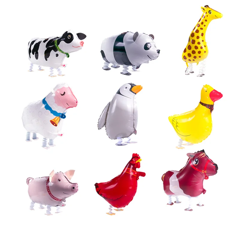 

Walking Animal Helium Balloon Cute panda Penguin Foil Balloon Birthday Party Decorations Kids Baby shower Gift Toy Air Globos
