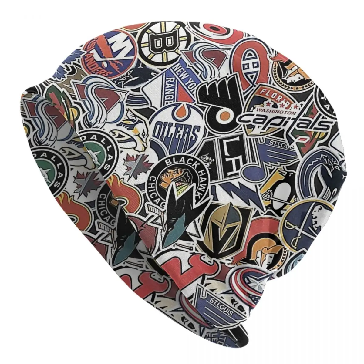 

NHL Teams Adult Men's Women's Knit Hat Keep warm winter knitted hat