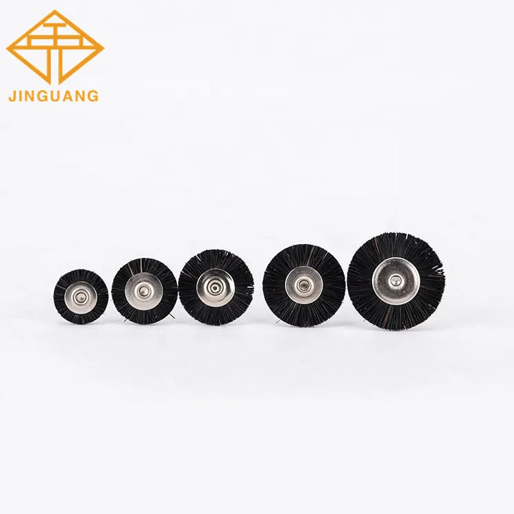 

100pcs Plain Black Bristle Polishing Brush with Handle Dental Polishing Brush for Rotary Tools Dentistry Consumables Accessories