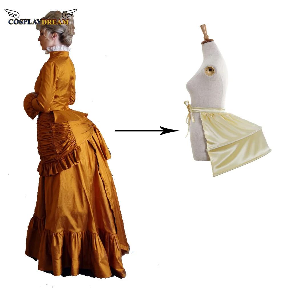 Victorian Dress Petticoat Hoop Cage Skirt Victorian Bustle Single Pannier Petticoat Victorian Crinoline Hoop Bustle Cage Pannier