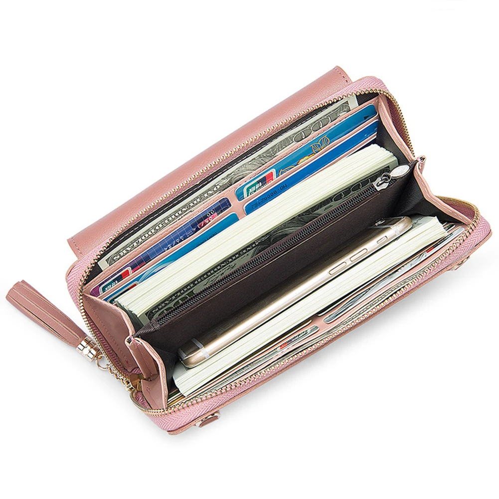 PU Luxury Tassel Handbags 2022 Ladies Money Clip Women's Crossbody Bags Purse Clutch Phone Wallet Shoulder Bag Cosmetic Bag