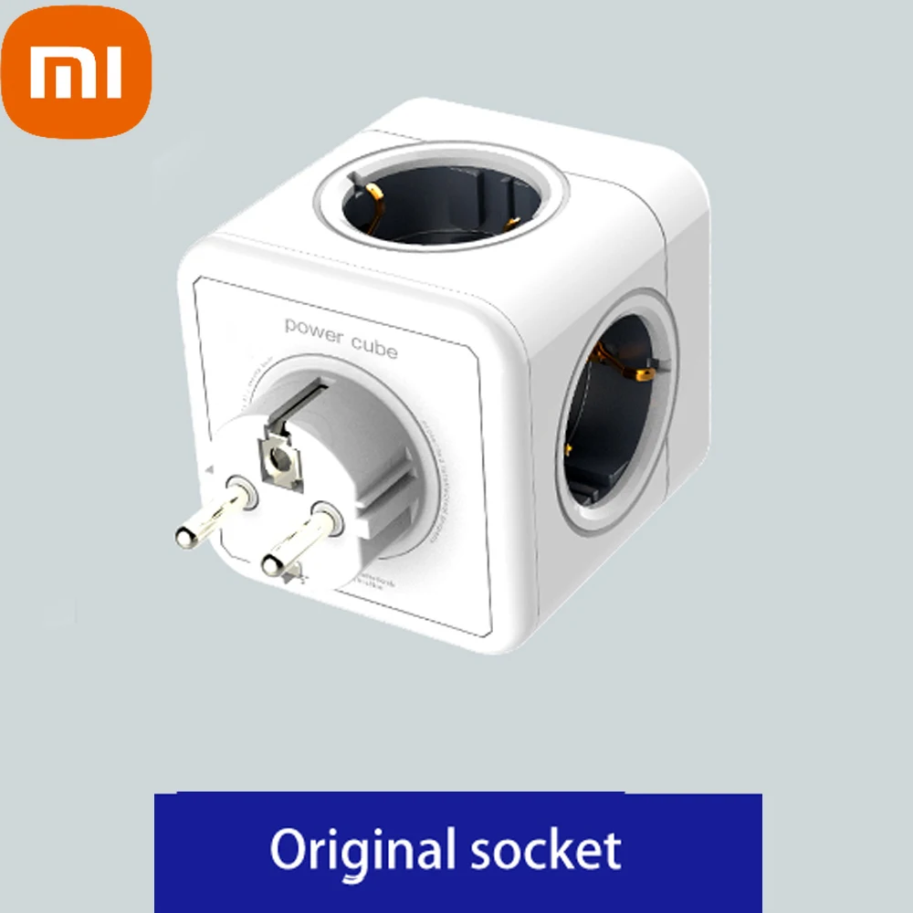Удлинитель для розетки Xiaomi с 4 умными портами, 16 А, 3640 Вт
