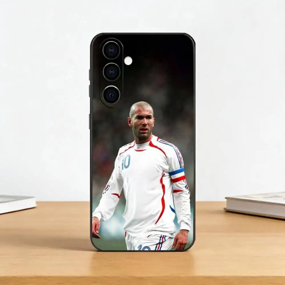 Чехол для телефона Football Player Z-Zinedines Zidane для Samsung Galaxy A73, A72, A71, A70, A53, A52, A51, другие модели, мягкий черный чехол (art.: 3920d9c2011d9) - 3920d9c2011d9
