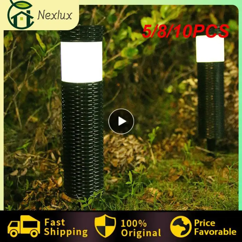 

5/8/10PCS Outdoor Lighting Solar Garden Light Solar Power Lantern Waterpoof Landscape Decoration Solar Lighting For Pathway Yard