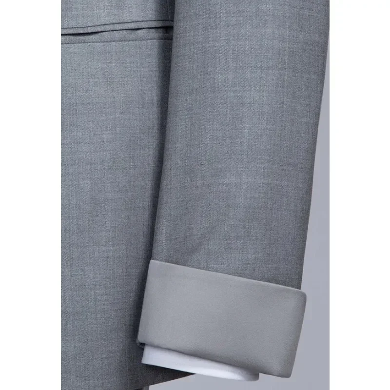 Формальные костюмы для мужчин комплект из 2 предметов приталенный костюм жениха