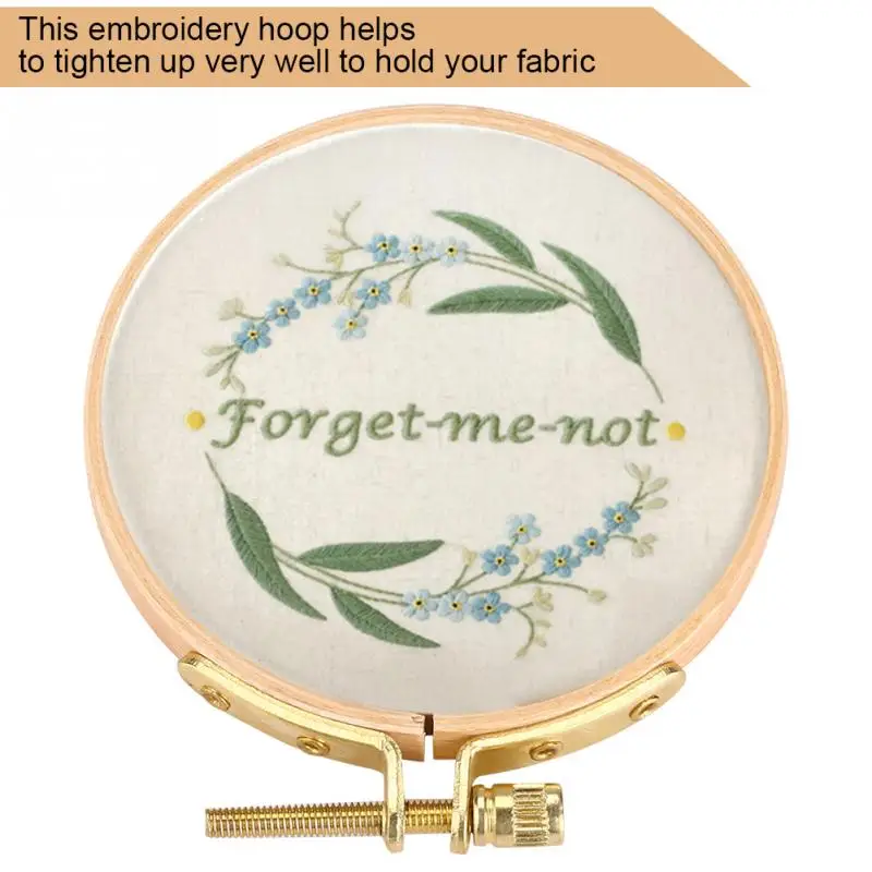 5 размеров Ручная рама из Букового дерева обруч для вышивки КОЛЬЦО круглая рамка