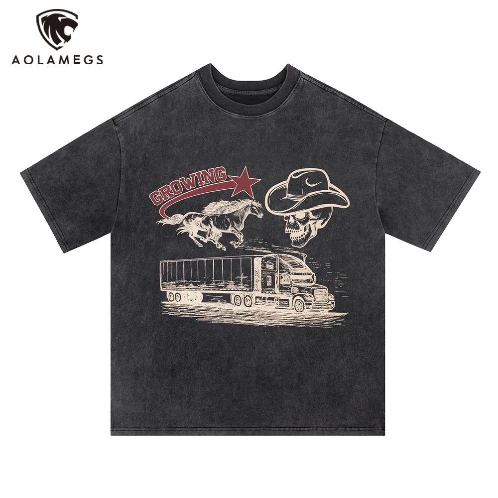 

Новая летняя мужская футболка 2023, модная футболка с принтом, мужская негабаритная футболка в стиле хип-хоп с коротким рукавом, повседневная хлопковая мужская уличная одежда, футболки