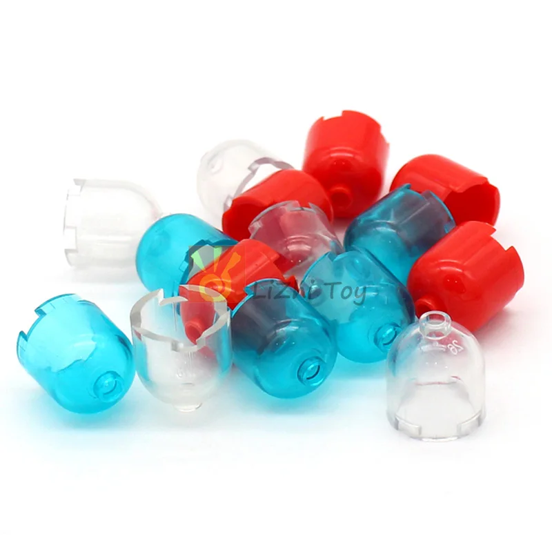 Купольные детали MOC для сборки, 10 шт., 30151 круглых блоков, 2x2x1, 2/3