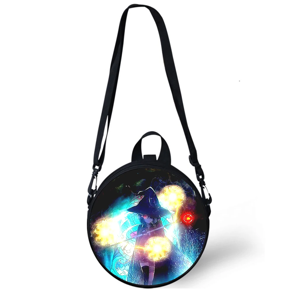 Konosuba Megumin cute Anime Child kindergarten Bag 3D Print Crossbody Shoulder Bags School Women Mini Round Bagpacks Rugtas Bag