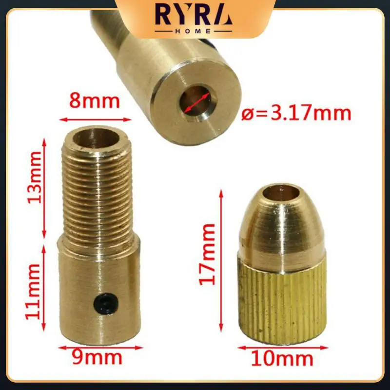 

Mini Tools Copper Drill Folder Set Chuck Copper Cap Quick Drill Bit Chuck Collets Drill Collet Tool