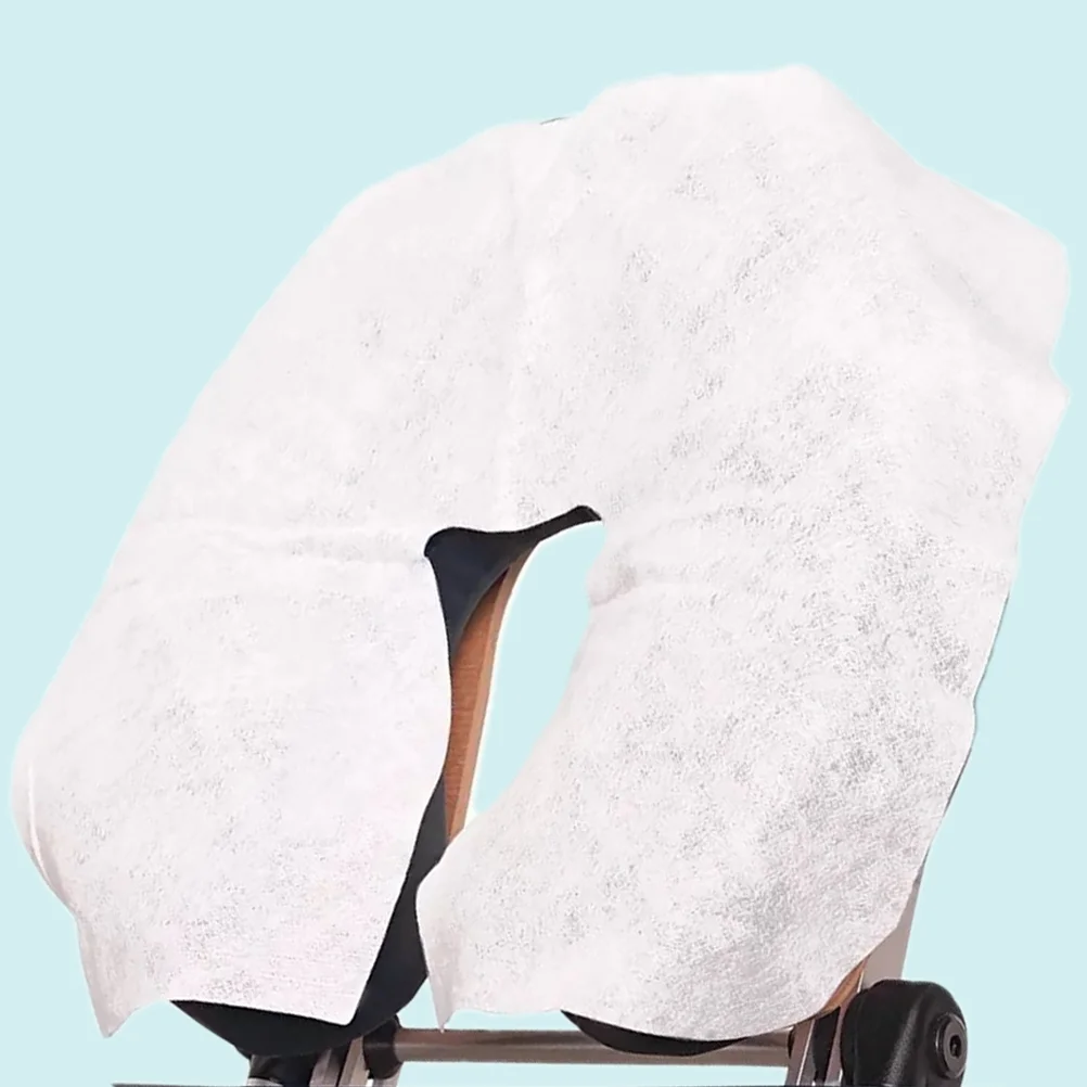 

Face Cover Headrest Covers Cradle Spa Disposable Pillow Cushion Mat Rest Chair Sheet Mats Hole Disposableface Professional Table