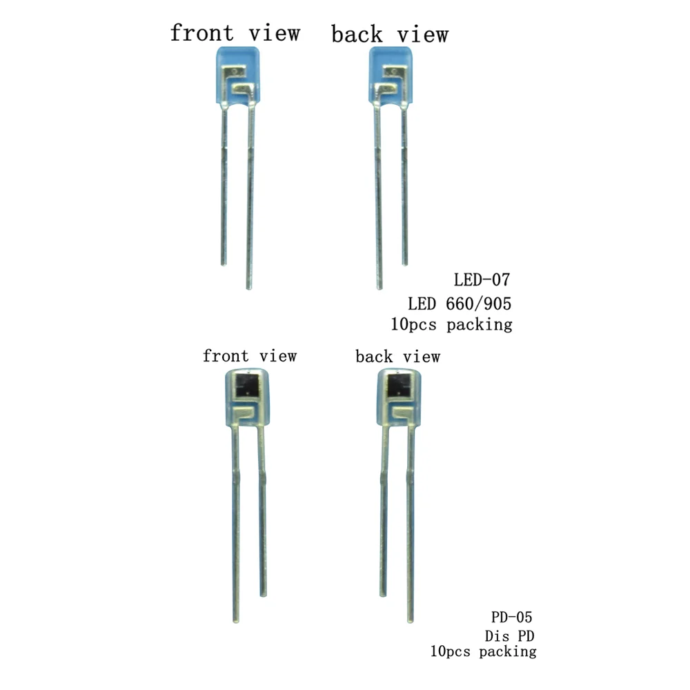 Популярный одноразовый датчик кислорода spo2 светодиодный 660/905 с фотодетектором