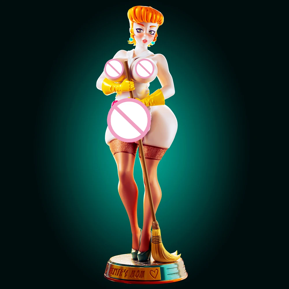 Модель 3d печати 1/24 комплект красивой девушки модель Rhu Dexter's mom NSFW аниме набор