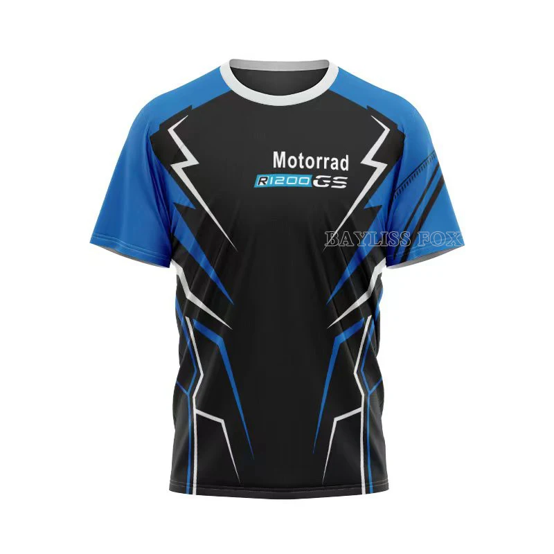 

Летняя мужская футболка для мотоциклов BMW Motorrad R1200 GS