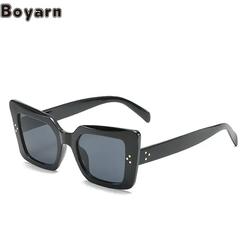 

Boyarn New Cat Eye Sunglasses Steampunk Trend Brand Cl Shades Same Glasses Meter Set Gafas De Sol Sunglasses Women