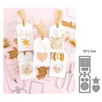 christmas elevator frame set cutting dies stencils for greeting cards making scrapbooking metal dies nouveau arrivage 2022
