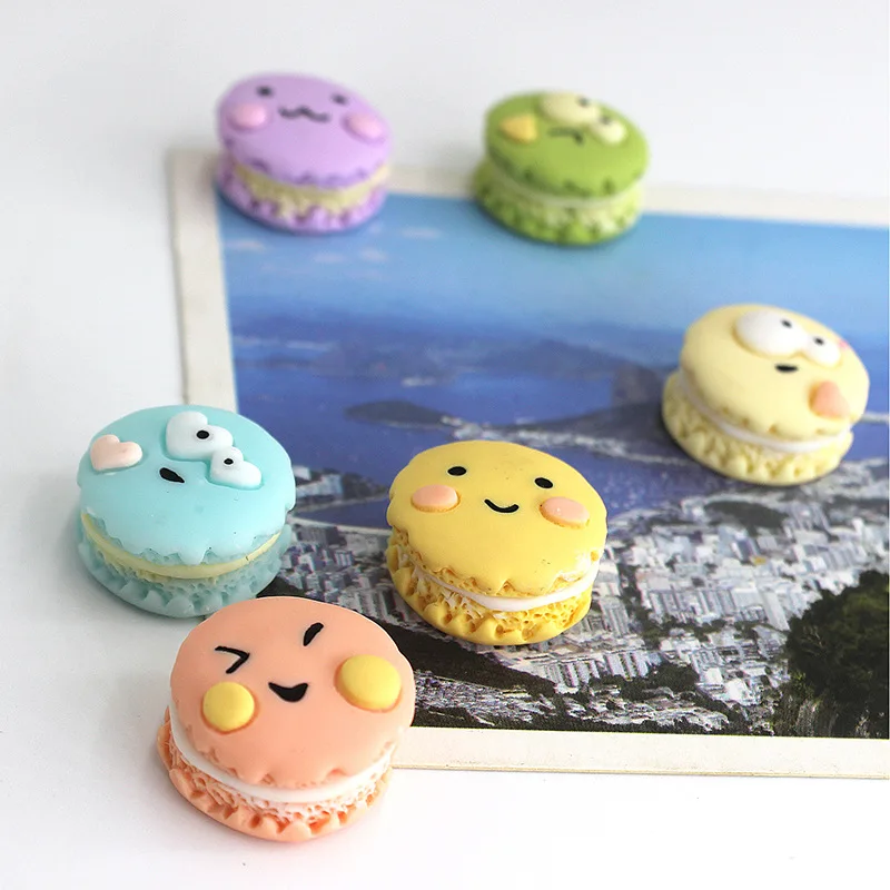

6 Pcs Fridge Magnets 3D Cute Magnetic Fridge Paste Refrigerator Message Sticker for Home Kitchen Decoration