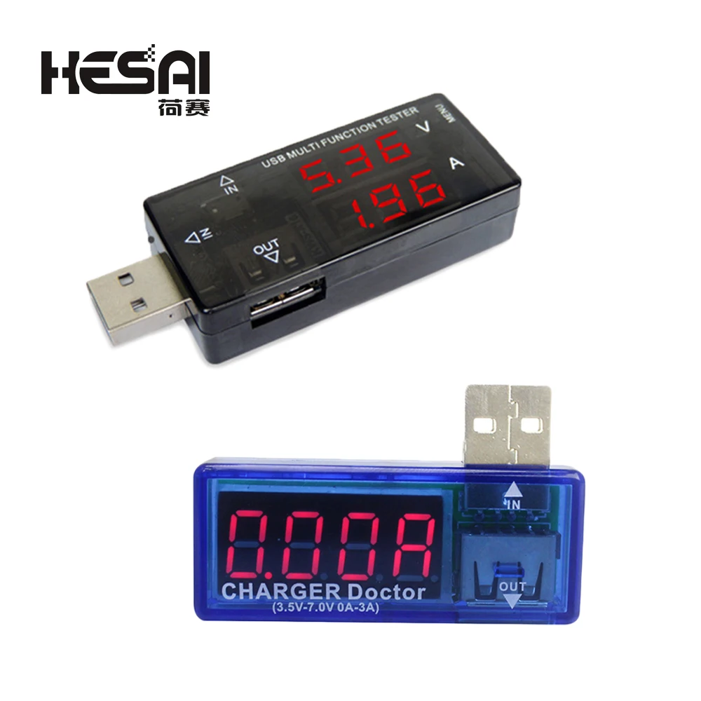 

Smart Electronics Digital USB Mobile Power Charging Current Voltage Tester Meter Mini USB Charger Doctor Voltmeter Ammeter