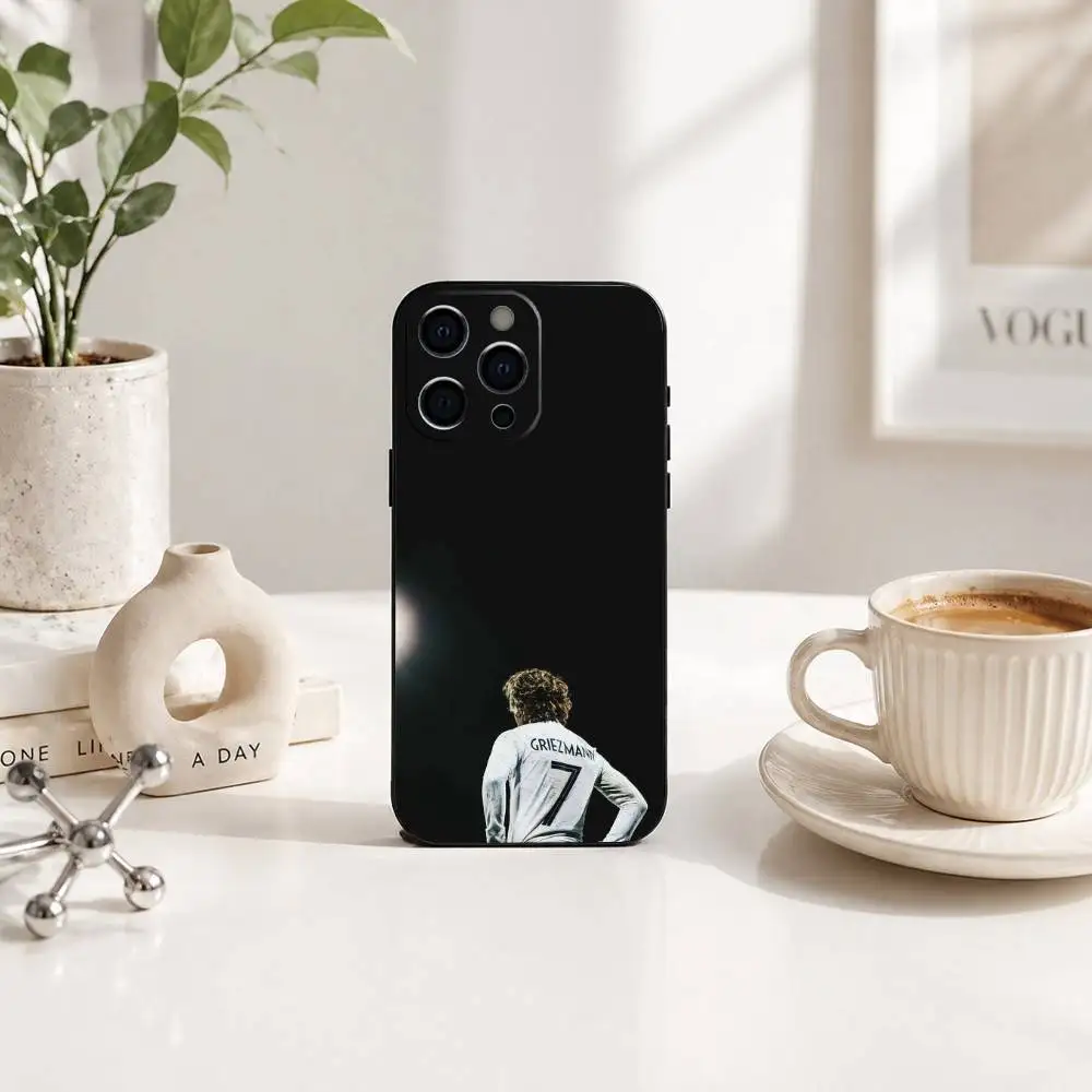 Чехол для телефона F-Football star A-Antoine Griezmann, силиконовый, мягкий, для iPhone 17 16 15 14 13 12 11 X XR Plus Pro Max Plus (art.: 3920daabe7e81) - 3920daabe7e81