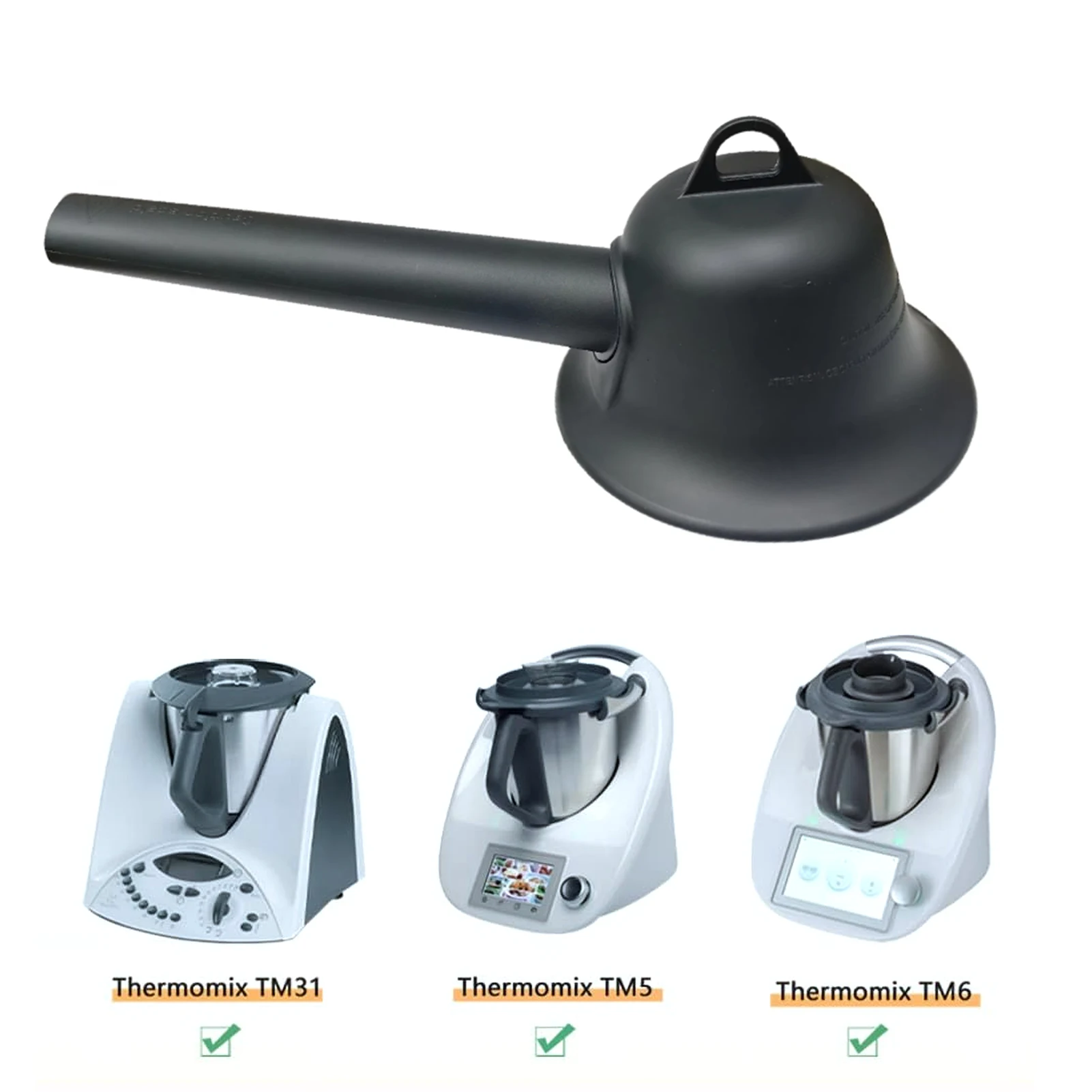 Паровой отключатель для направляющей трубы Thermomix TM31 TM5 TM6 для Monsieur Cuisine Connect/Smart Universal