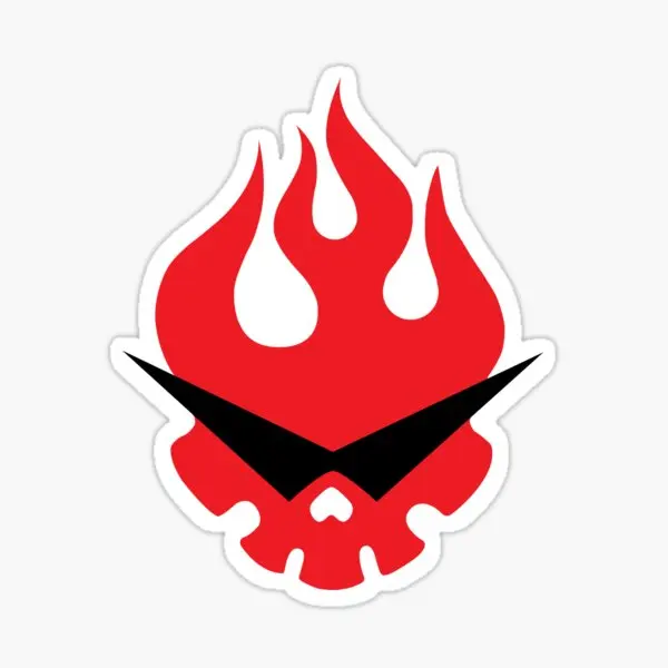 

Команда Dai Gurren Lagann аниме красный череп логотип наклейки ассортимент для мотоцикла кемпера внедорожника автомобиля окна ноутбука значок стена