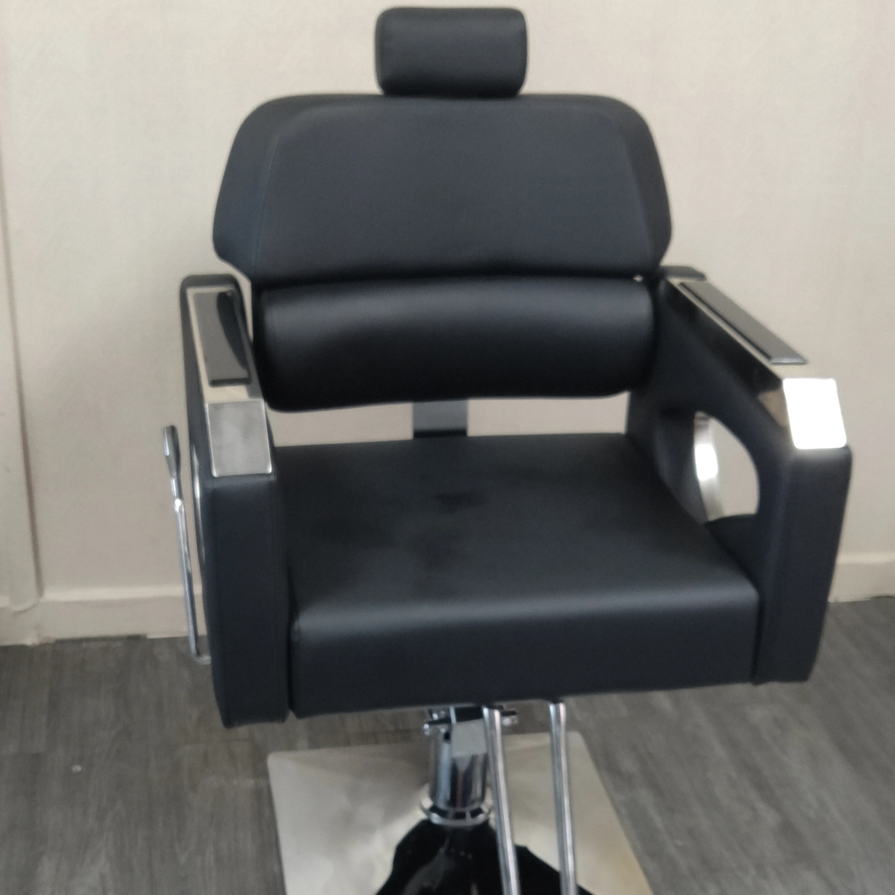 Оптовая продажа 2021 гидравлические черные наклонные стулья для салона красоты