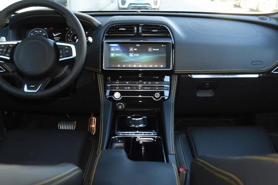 Для Jaguar F-PACE 2016-2019 Android 13 Tesla Style Автомобильная аудиосистема с GPS-навигацией для