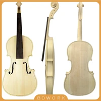 handcraft unfinished violin kit 18 size diy fiddle violins set 18 violin case 18 fiddle bow 18 size violin bridge part