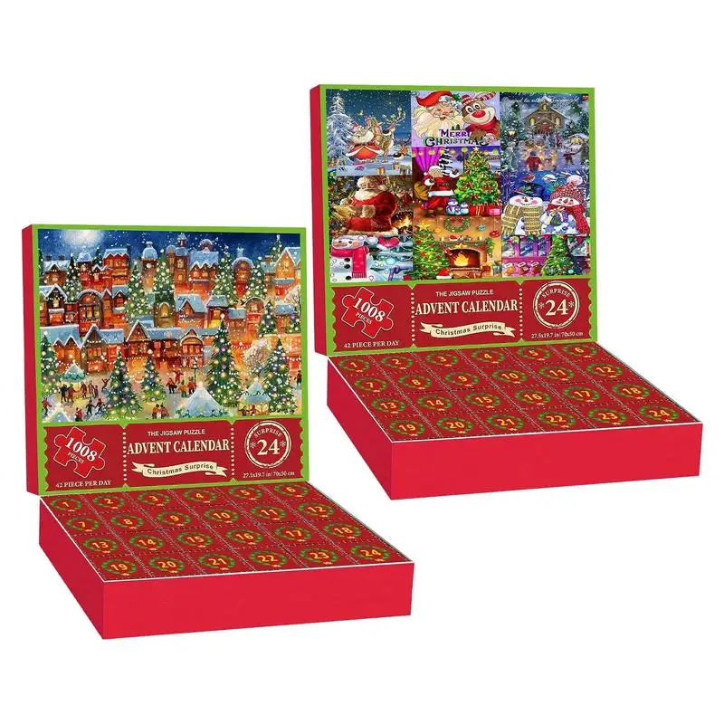 

Календарь для нового года 2023, 1008 пазлов, 24 дня назад