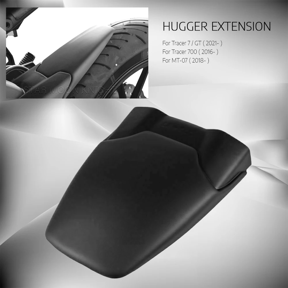 

Motorcycle Rear Mudguard Fender Rear Extender Hugger Extension For YAMAHA Tracer 7 2021- Tracer 700 2016- MT-07 MT07 2018-
