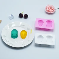 3d diy baking tools non stick silicone mousse cake mold rabbit pig shapes chocolate moulds for pastry pudding jelly sugar candy