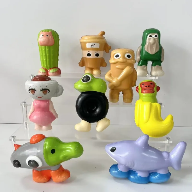 Фото Tralalero Tralala Decompress Toys, милые итальянские игрушки Brainrot, мягкая игрушка с медленным отскоком, креативные настольные украшения, средство для снятия стресса, подарок для детей №1