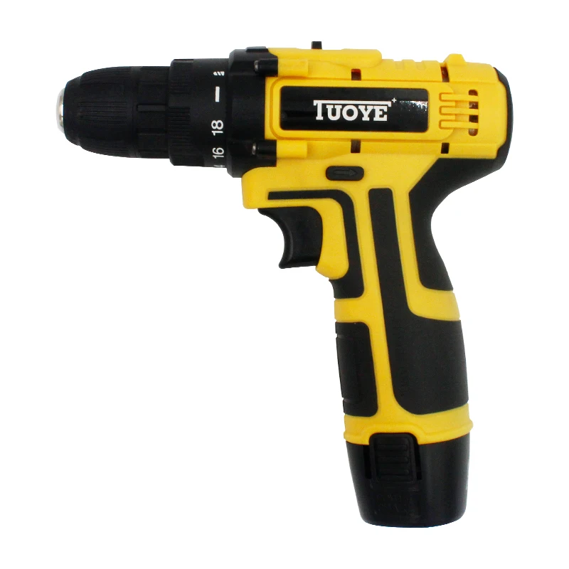 

TY12V аккумуляторная ручная аккумуляторная электрическая дрель, литиевая дрель с переменной скоростью