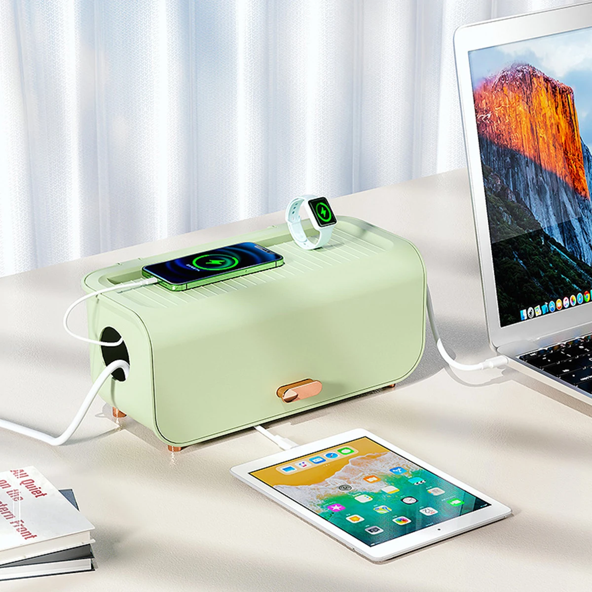 

Органайзер для кабелей, многоразовый Органайзер со съемной крышкой, большой объем, для хранения патчей