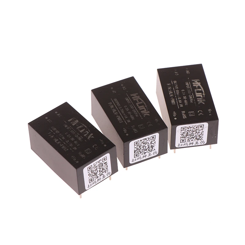 HLK-PM01 Сверхмаленький модуль питания от 220 В до 5