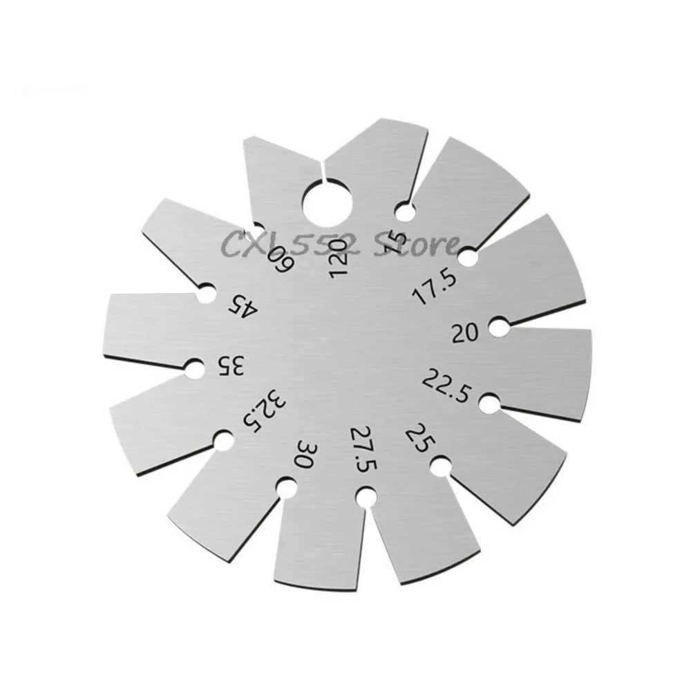 

1Pc Woodworking Angle Template Gauge Angle Cutting Edge Measuring Gauge