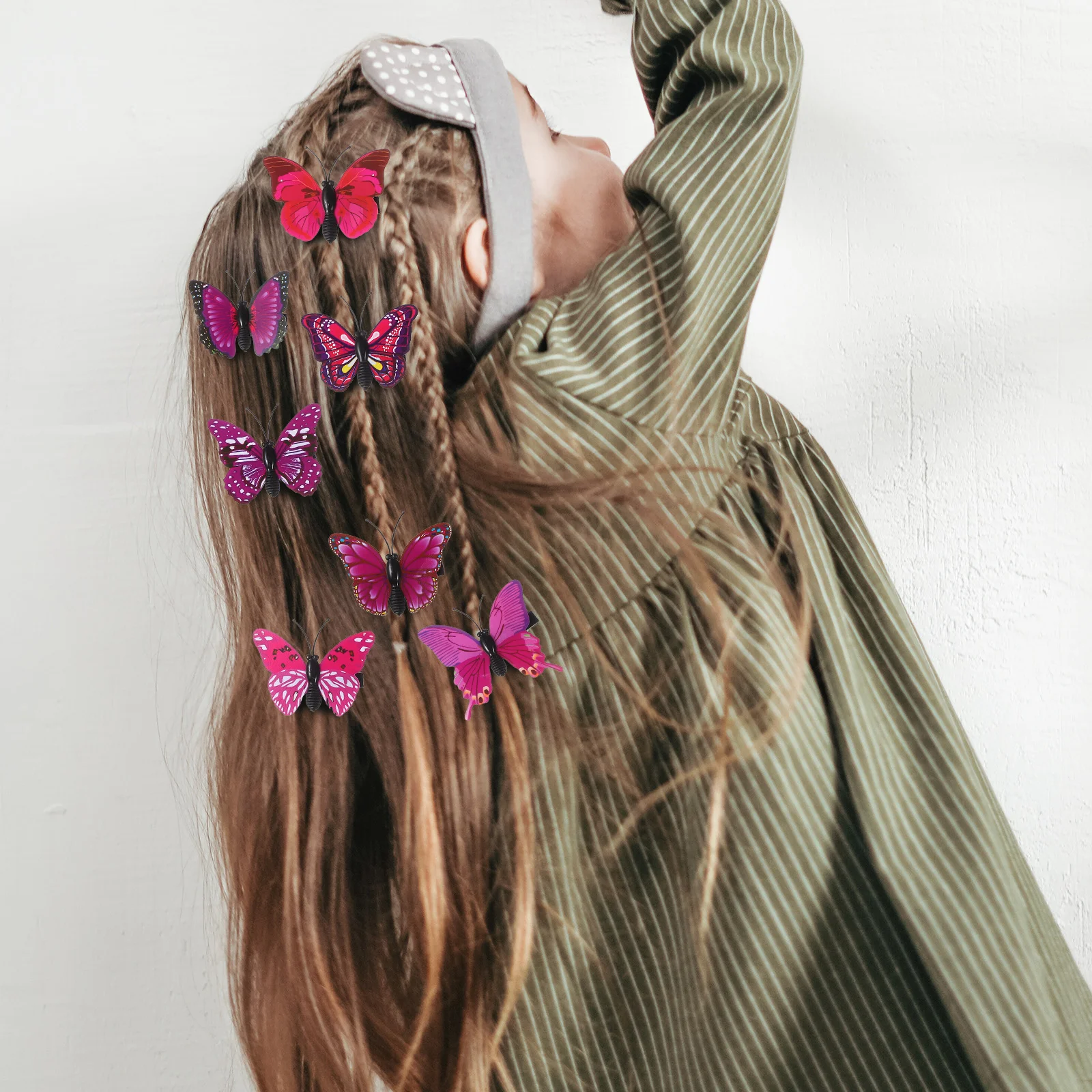 Рисунок 3 - декоративные заколки-бабочки для